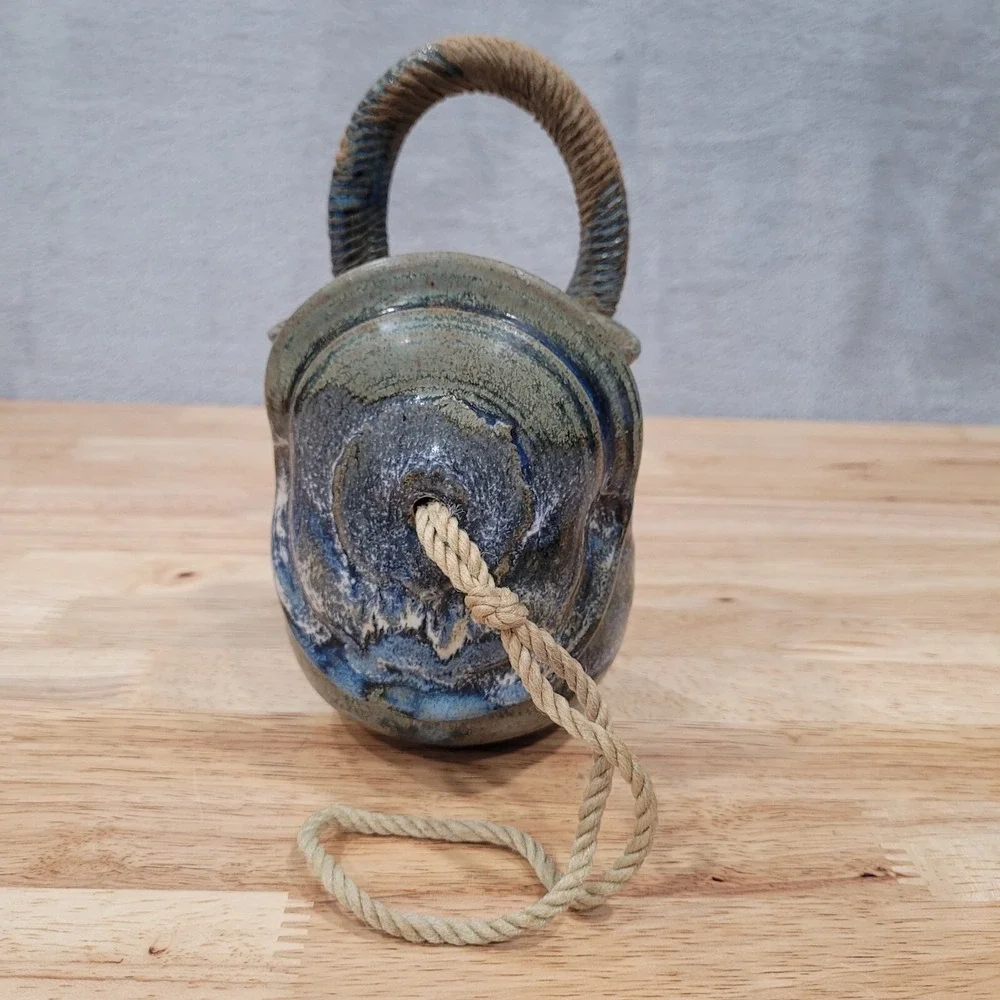 Pottery Bird Feeder or Planter‎ Village Potter Colby Handmade